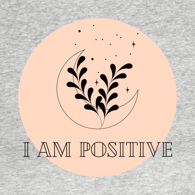 Affirmation Collection - I Am Positive (Orange) by Tanglewood Creations